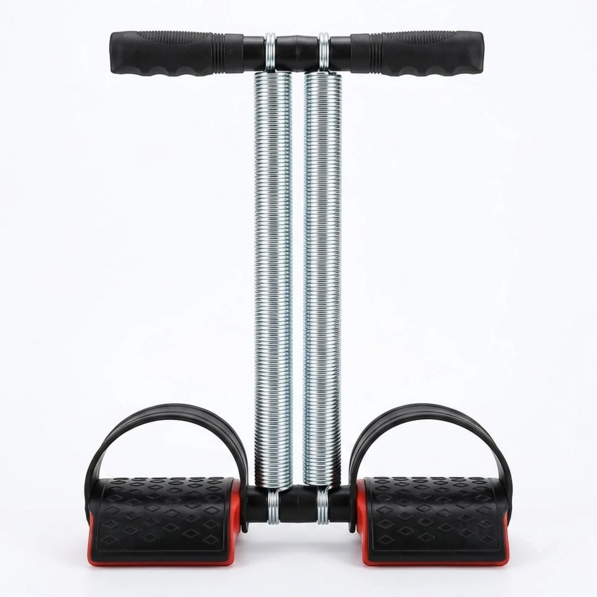 Gold Star Tummy Trimmer – Dual Spring Ab & Leg Exerciser with Foot Pedals