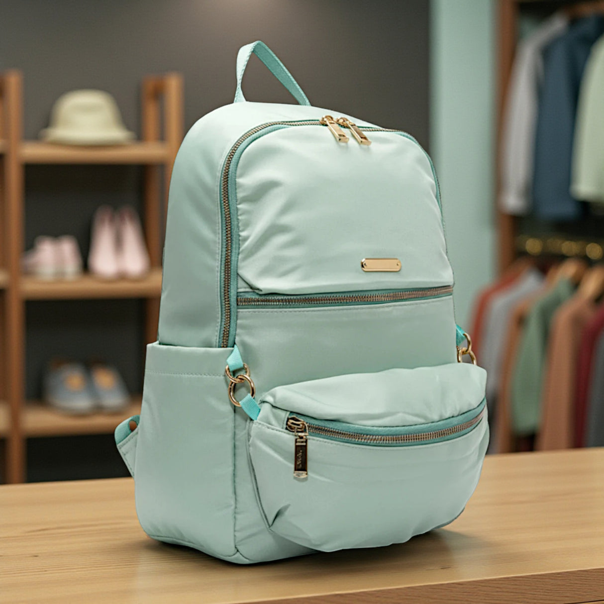 ladies backpack bag china