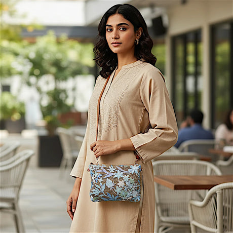 ladies fancy cross body bag china