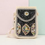 ladies mobile pouch with beads china
