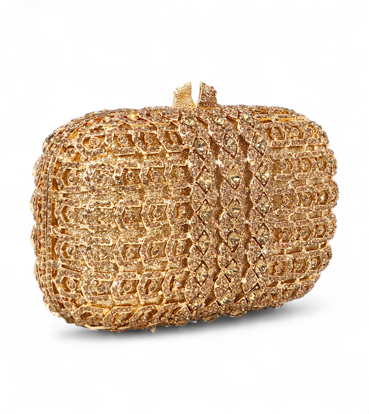 ladies bridal clutch metal white stone china