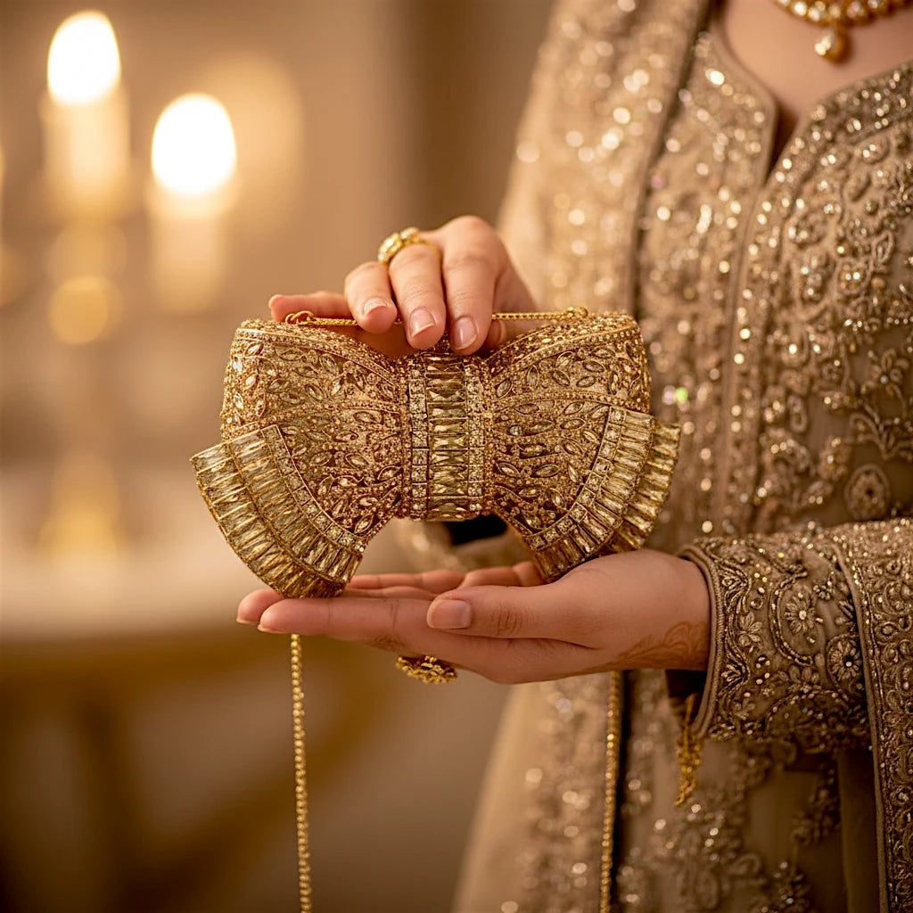 ladies bridal clutch butterfly china