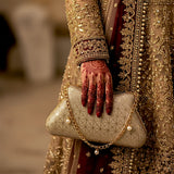 ladies bridal clutch