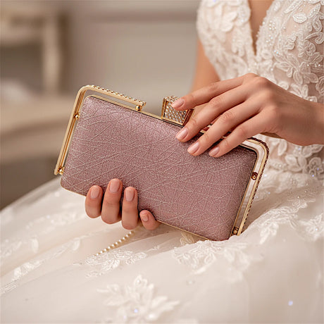 ladies bridal clutch fancy