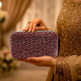 ladies bridal clutch fancy