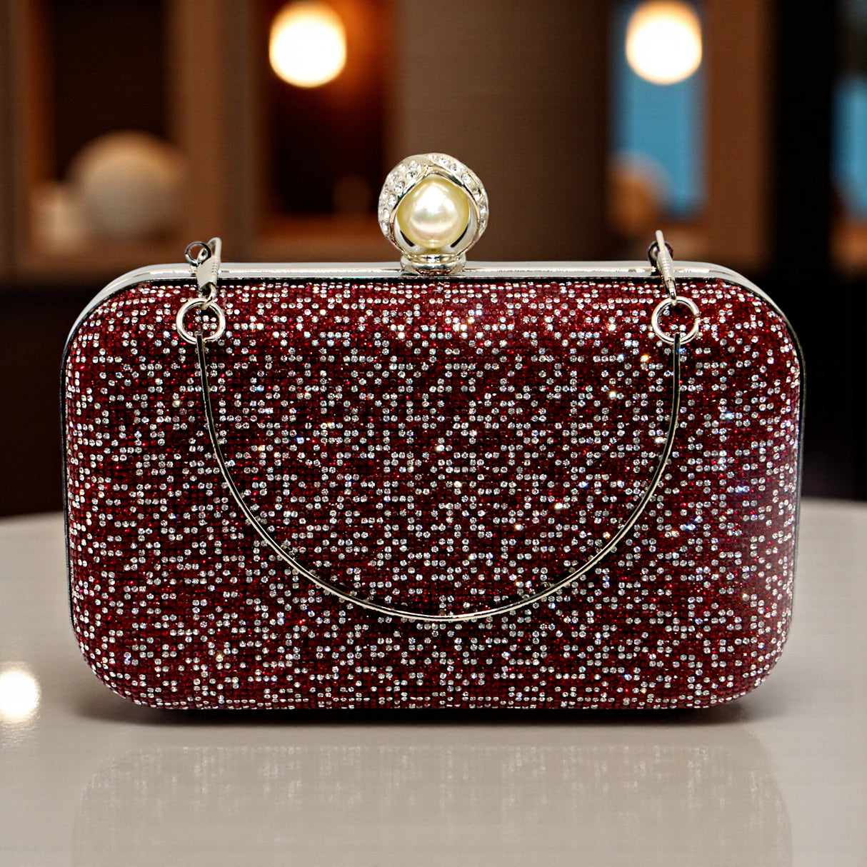 ladies bridal clutch fancy