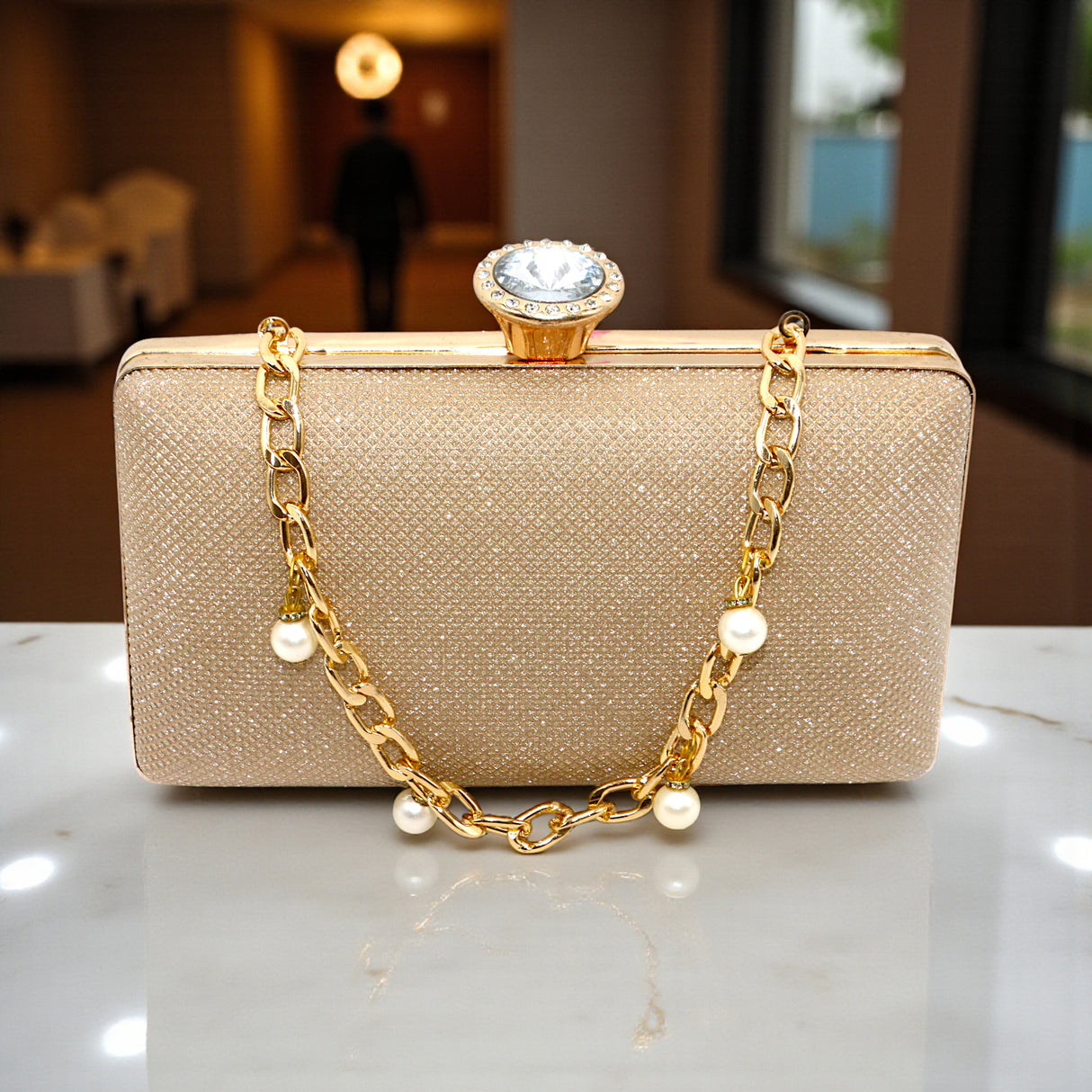 ladies bridal clutch fancy