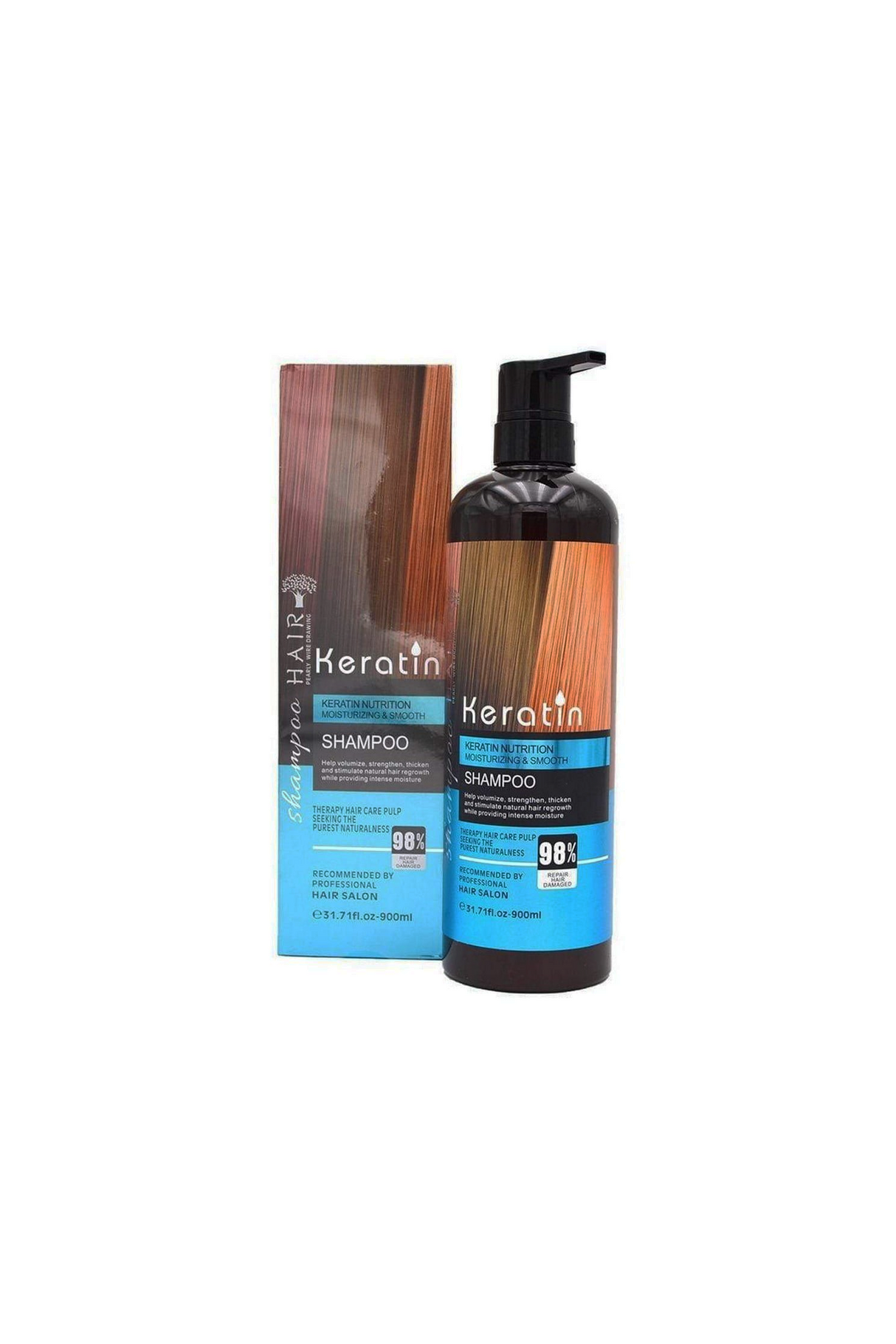 keratin shampoo blue 98% 900ml
