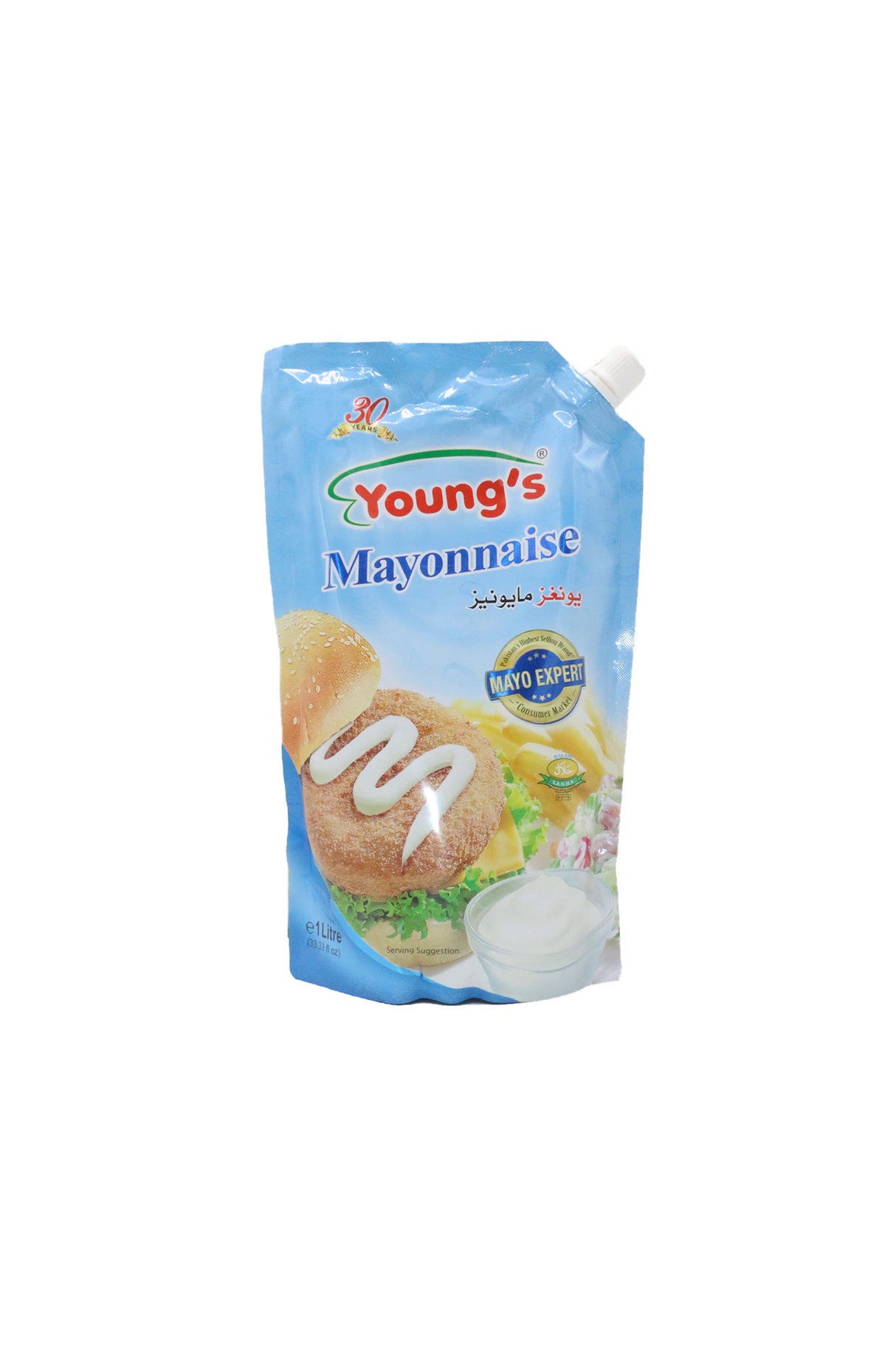 youngs mayonnaise 1l pouch