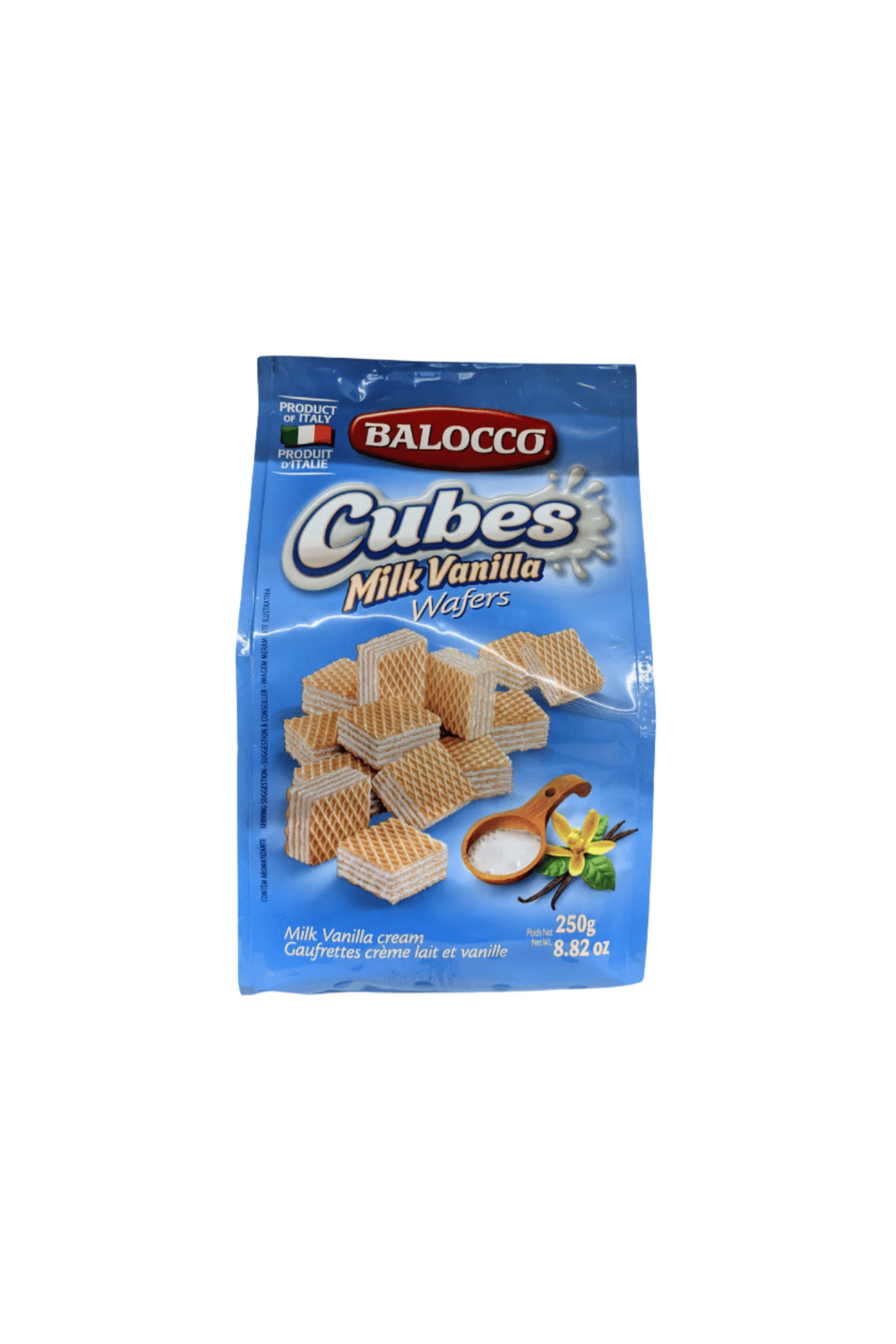 balocco wafers vanilla 250g