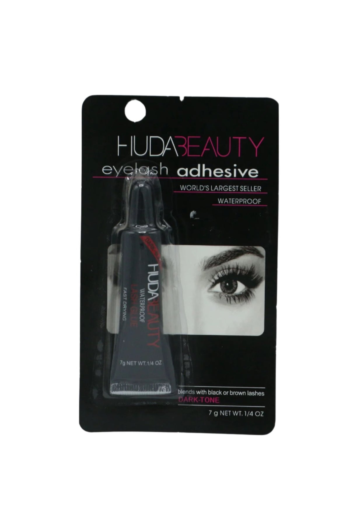 huda beauty eyelash gum black 7g
