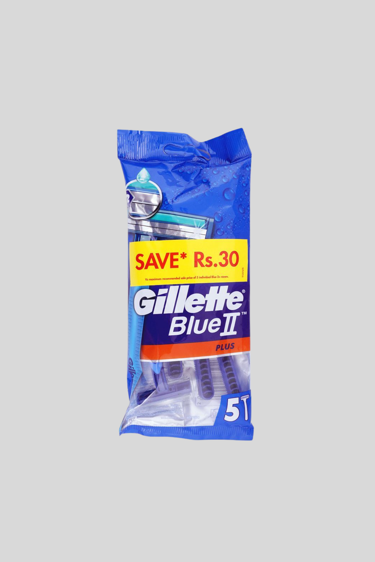 gillette razor blue 2+ 5p