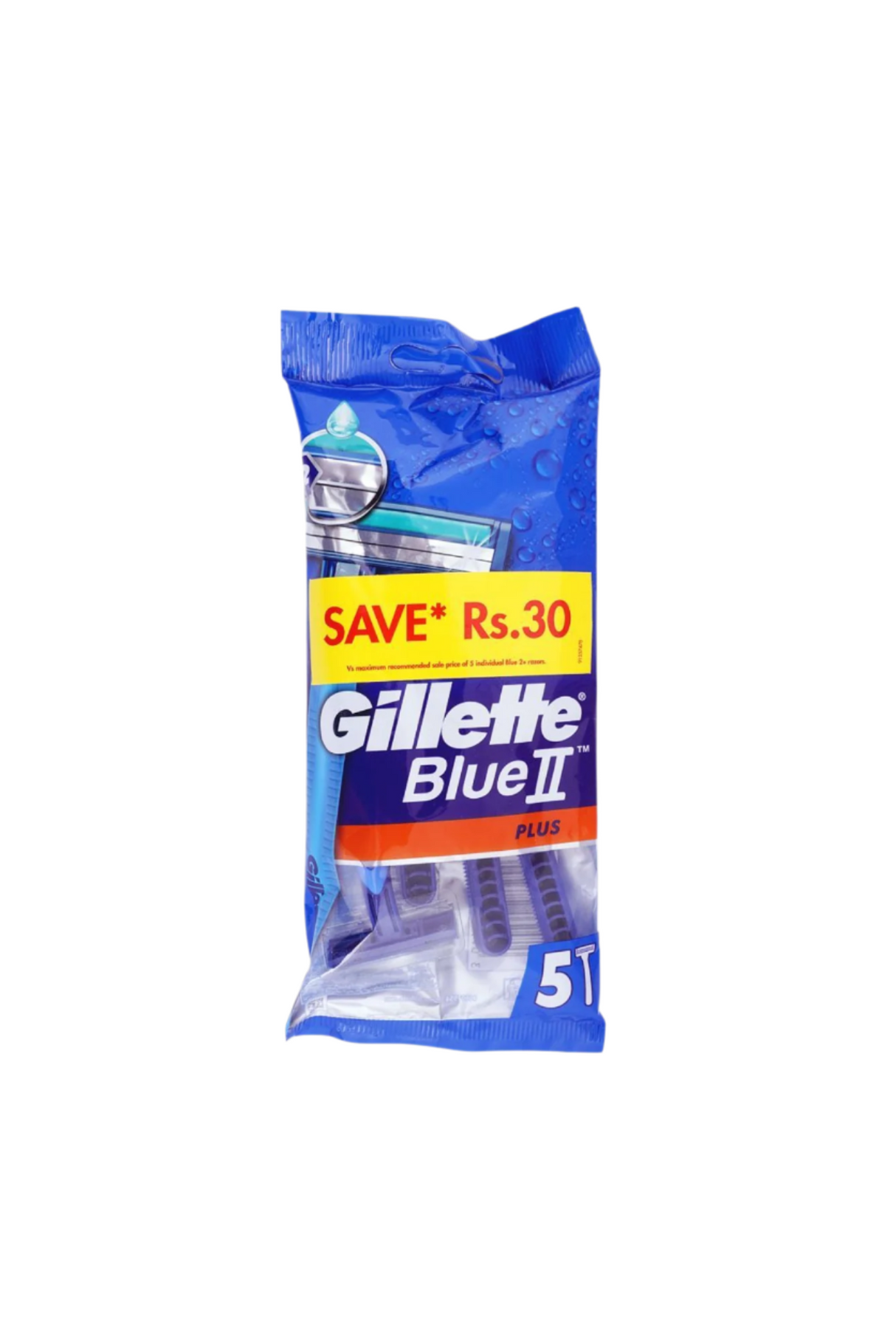 gillette razor blue 2+ 5p