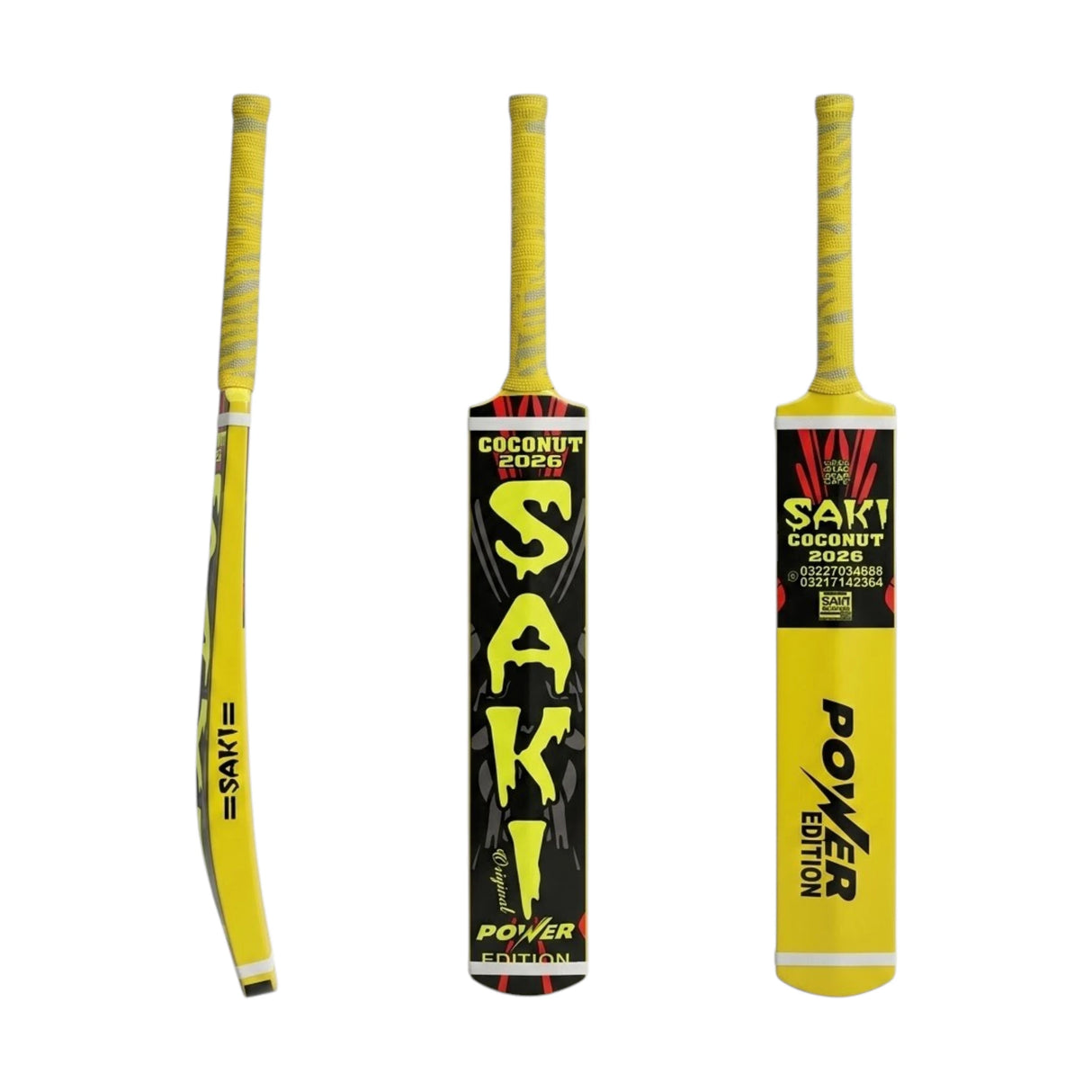 CRICKET TAPEBALL BAT SAKI POWER