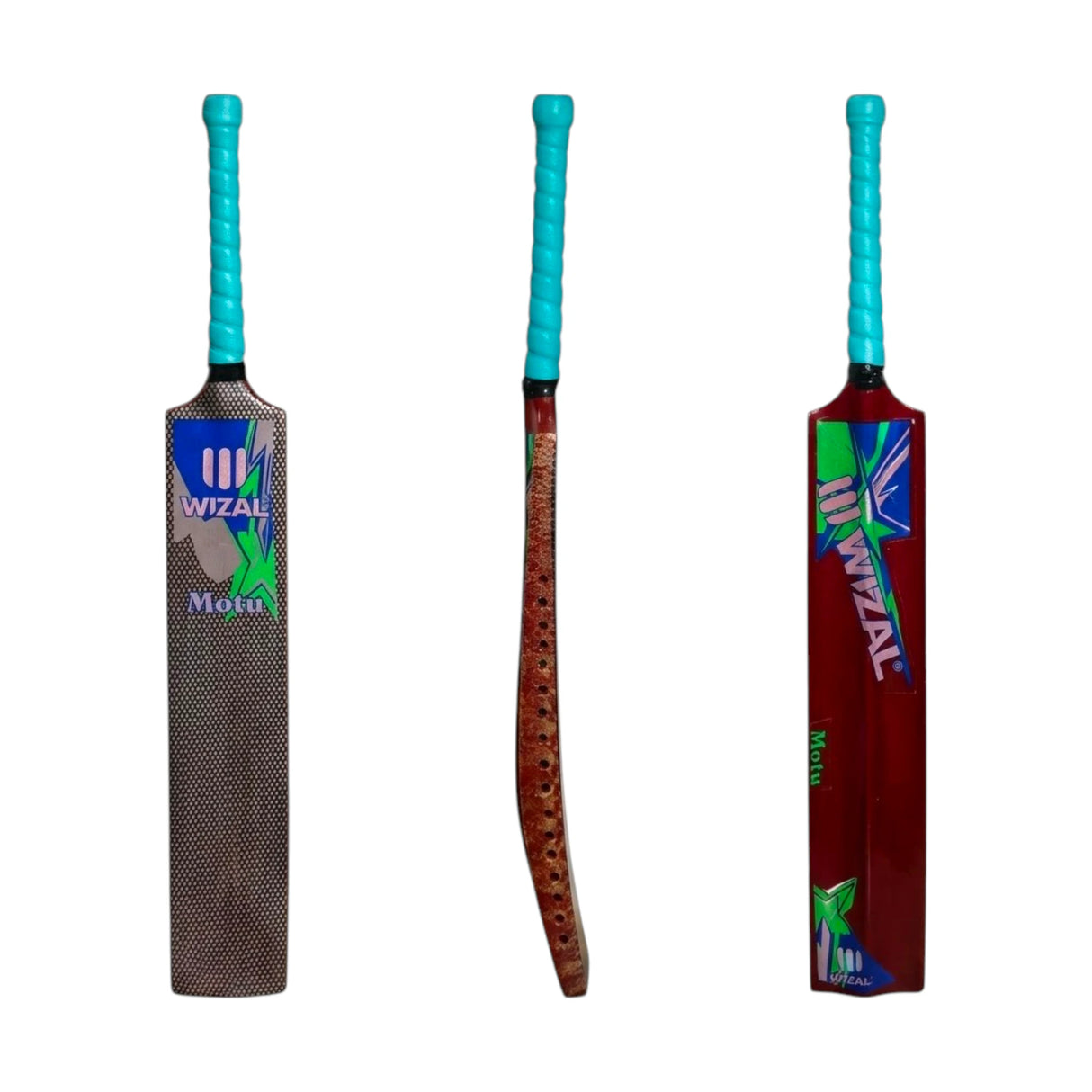 KIDS CRICKET TAPEBALL BAT WIZAL MOTU JUNIOR