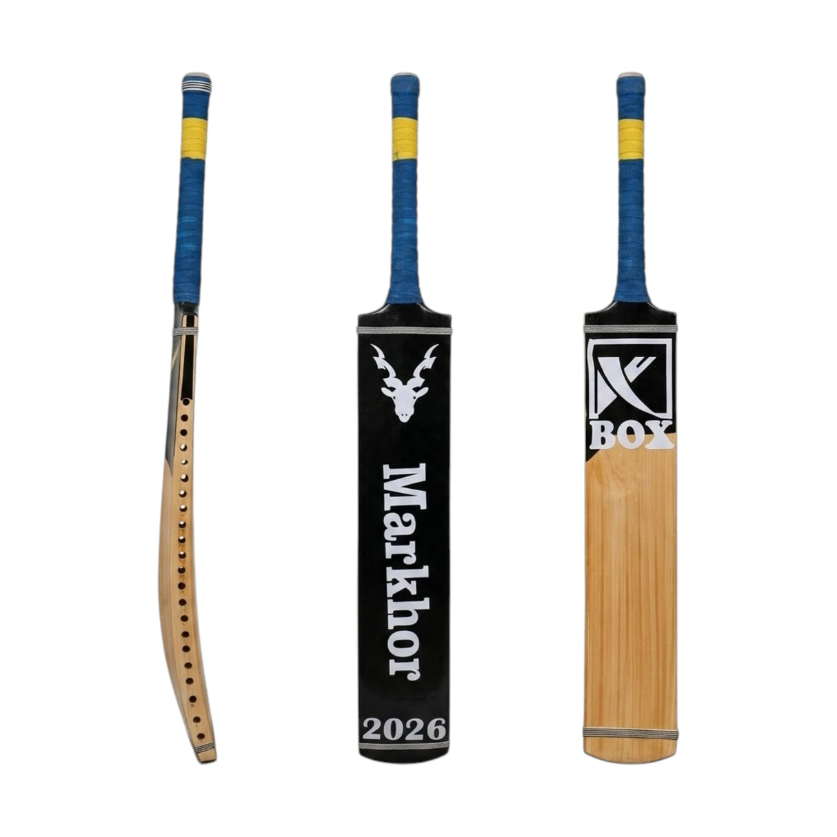 CRICKET TAPEBALL BAT K.BOX MARKHOR