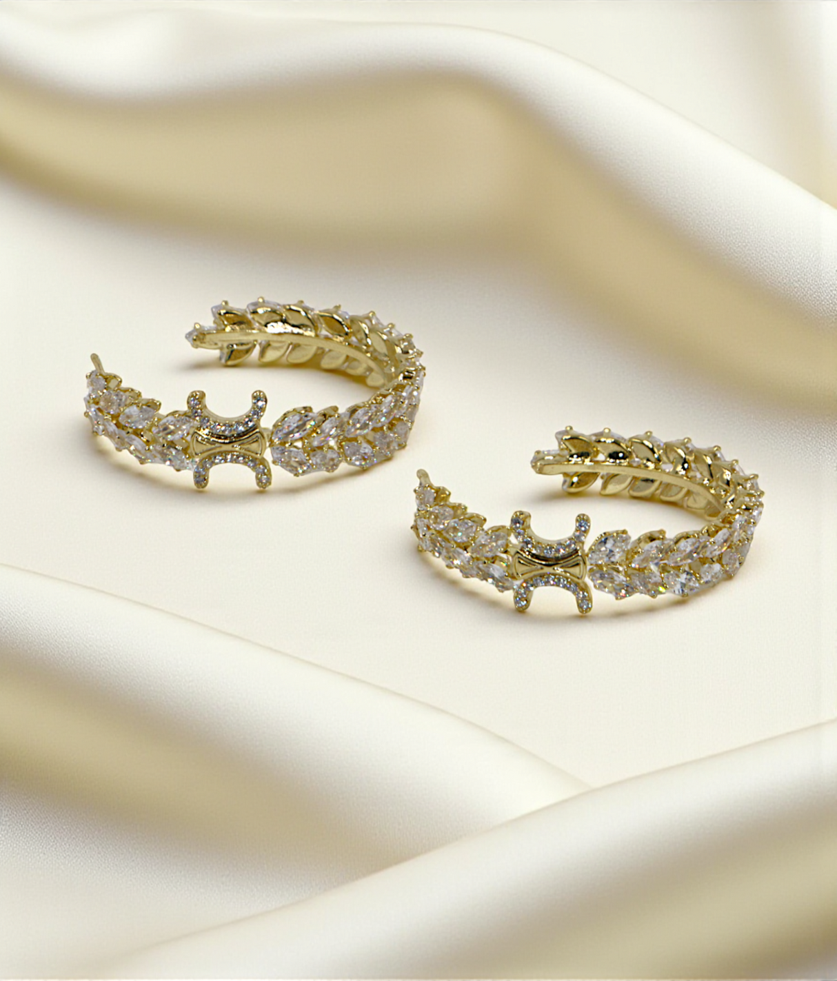 ear ring gold plated stone bali style china