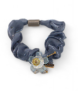 hair tie mix color with crystal pearls china