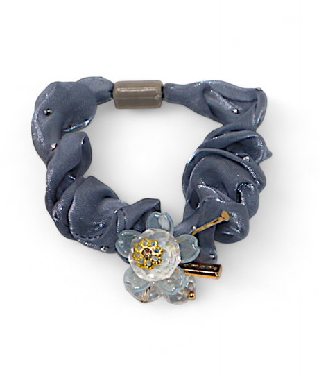 hair tie mix color with crystal pearls china