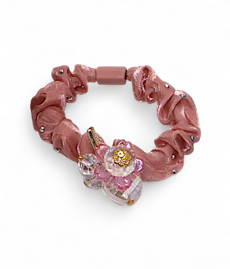 hair tie mix color with crystal pearls china