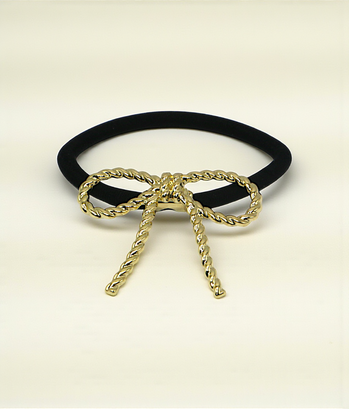 hair tie metal bow china