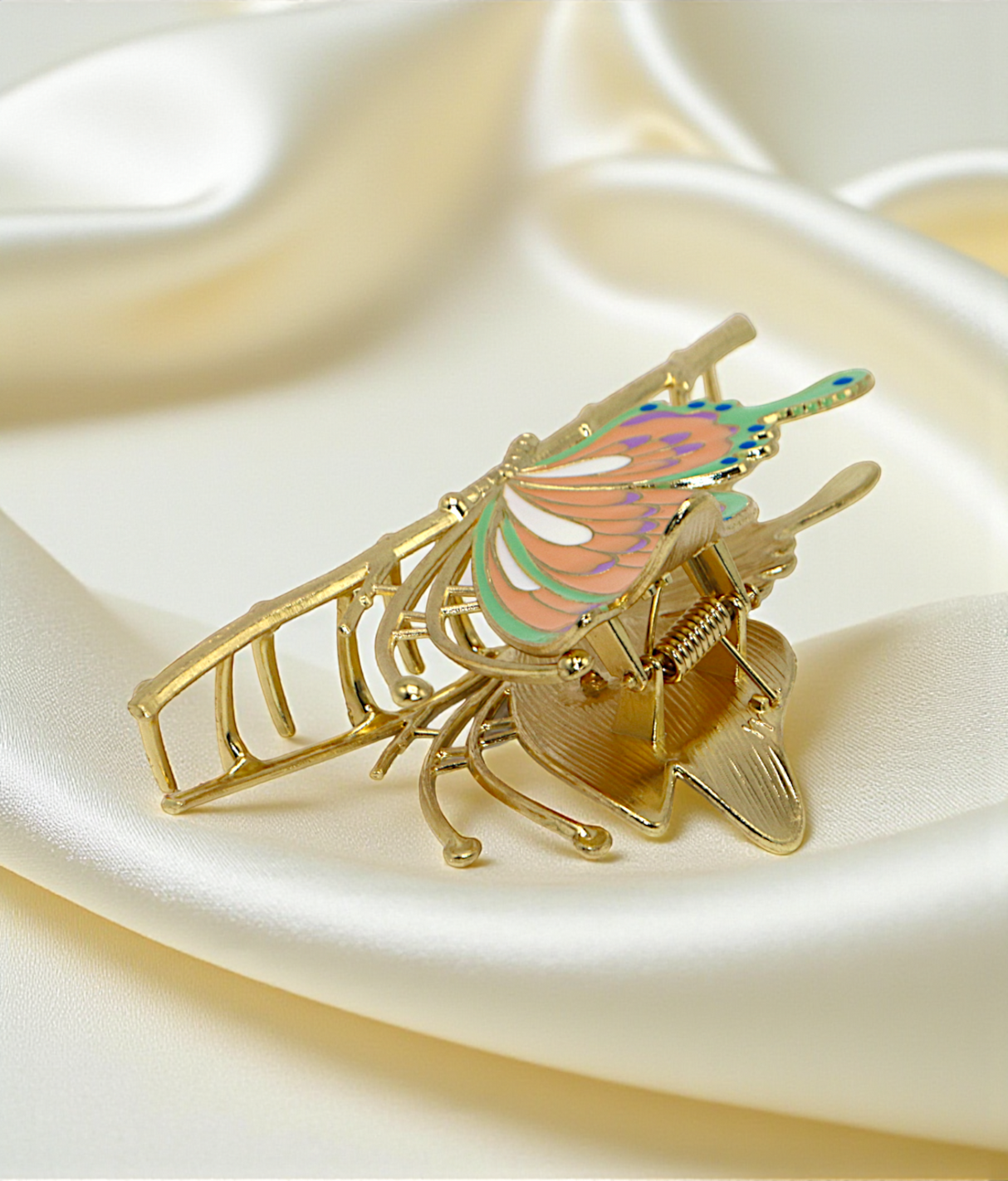 catcher gold metal color full butterfly china