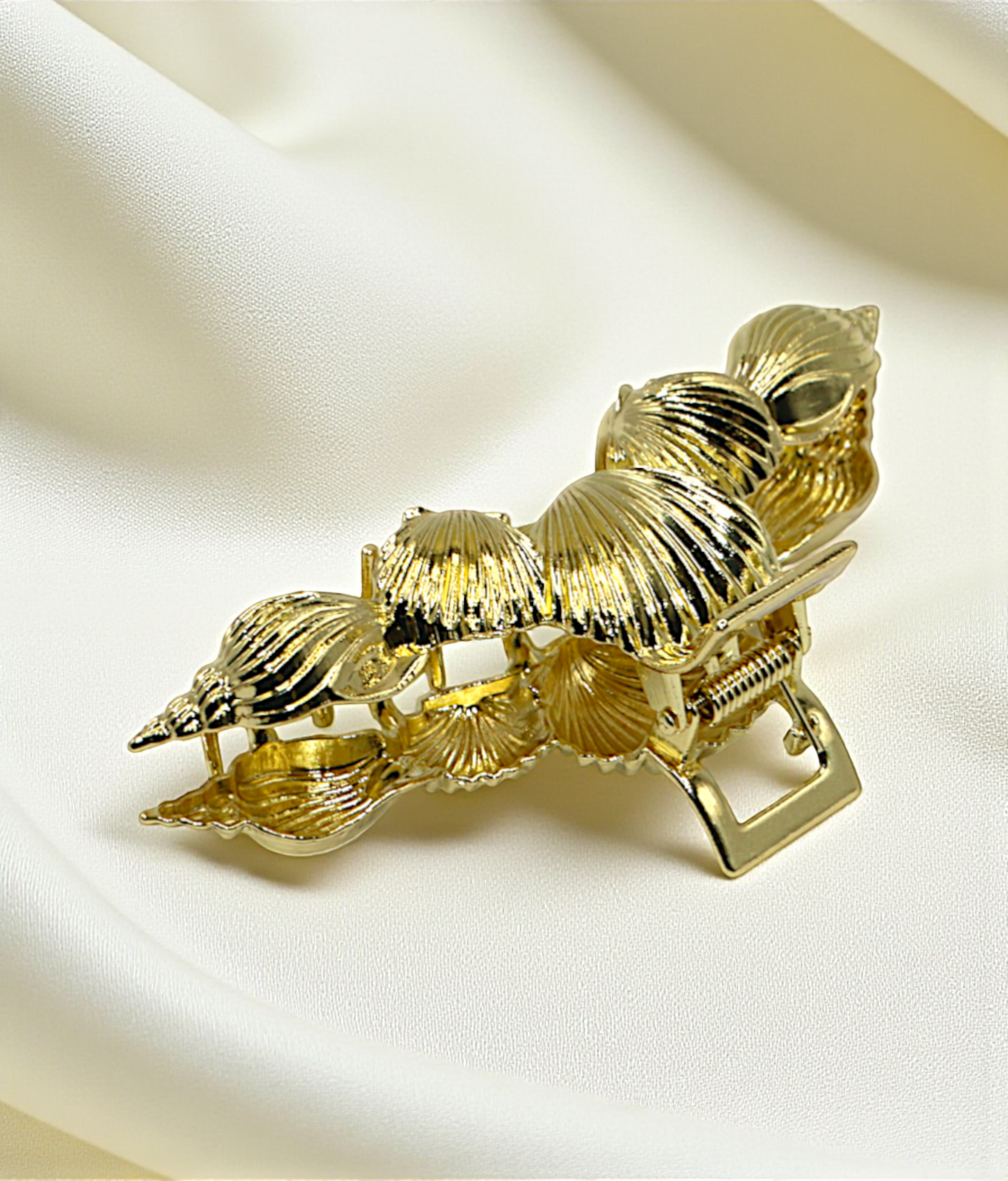 catcher gold matel seashell china