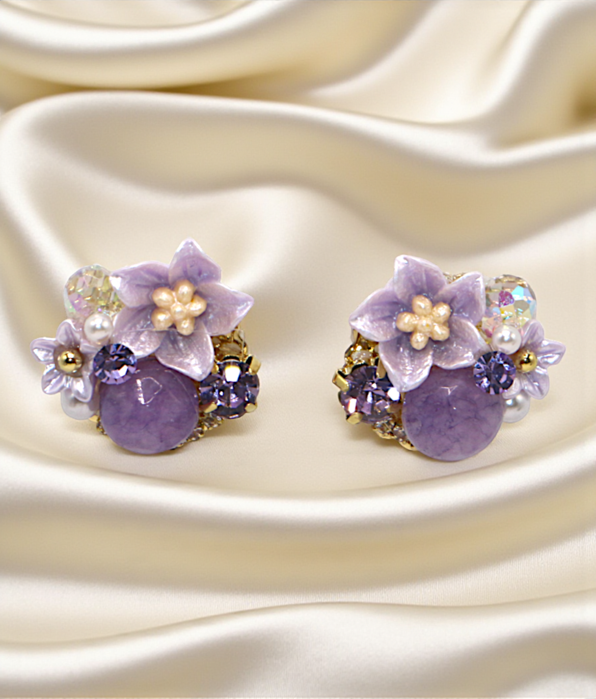 ear ring unique multi beads & stones china