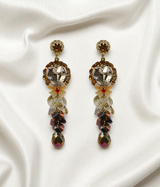 ear ring vintage crystal pearls china