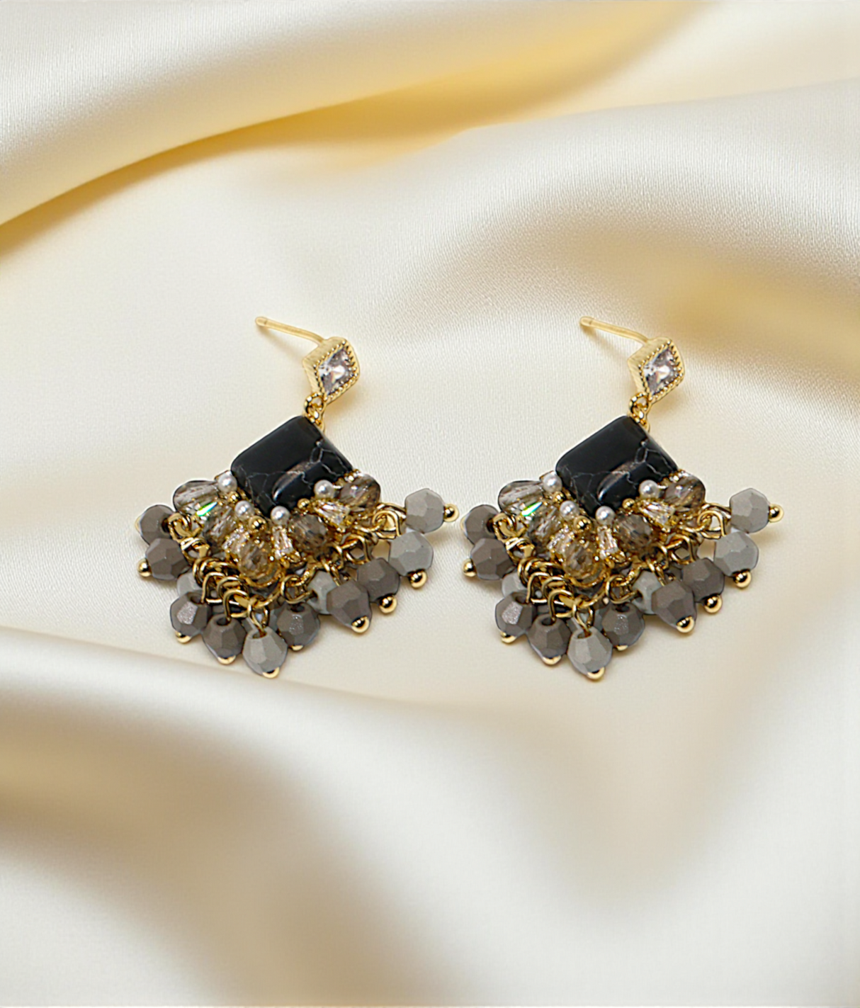ear ring gold plated traditional pearls china