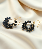 ear ring unique zarkon and gajra moti china