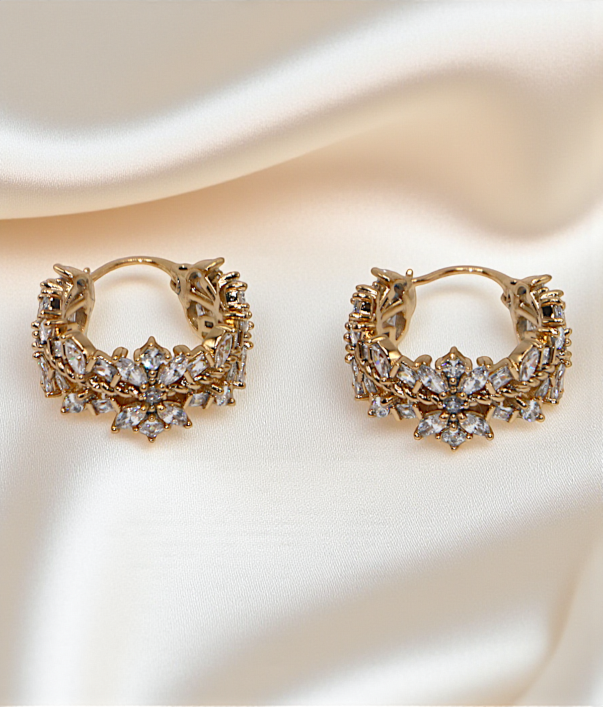 ear ring gold plated stone bali style china