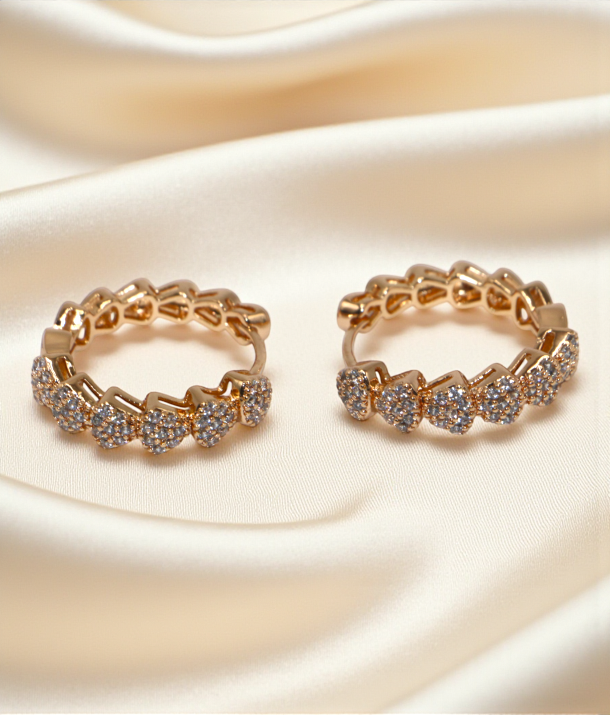 ear ring gold plated stone bali style china