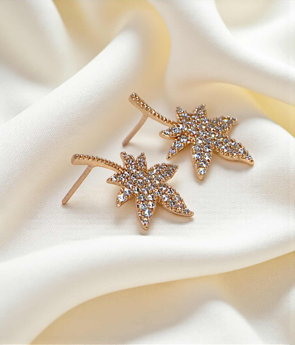 ear ring gold star and stone china