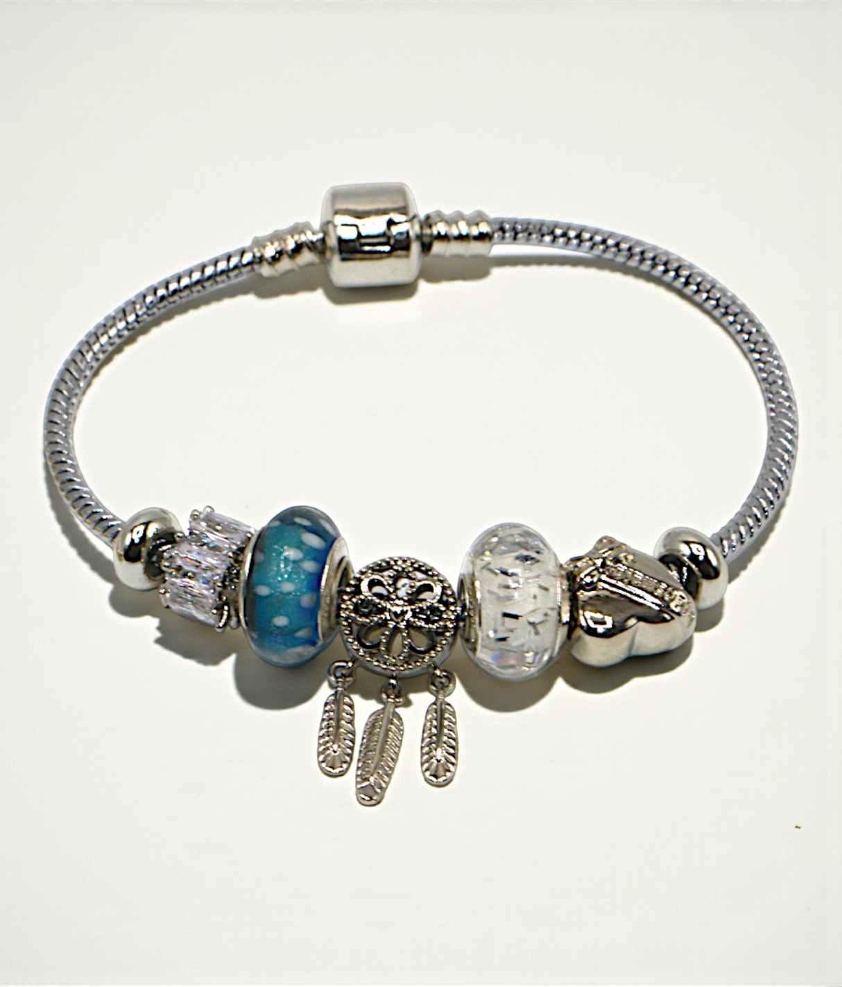 bracelet snake chain with beads china