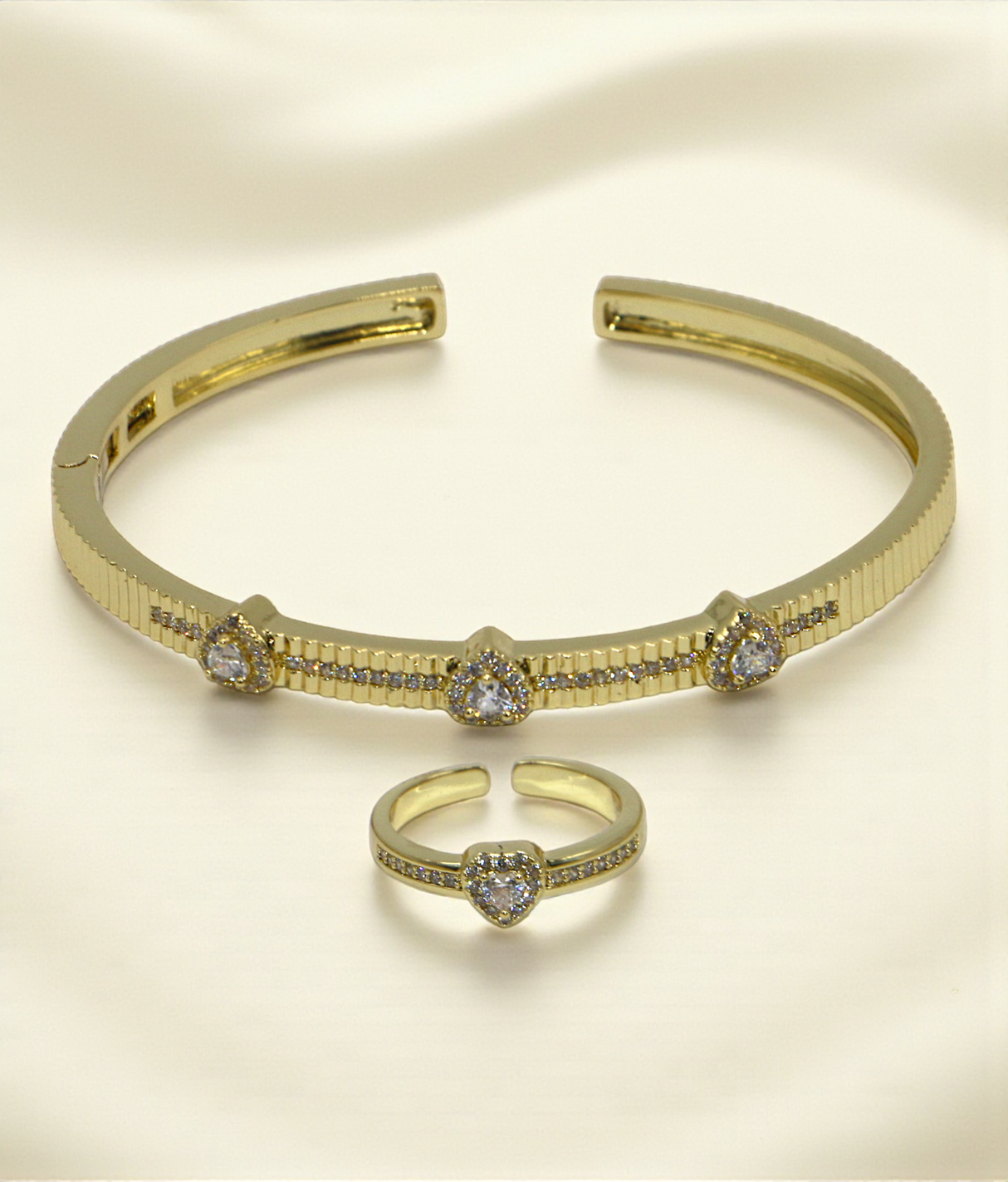 bracelet diamond heart stone cuff and ring china