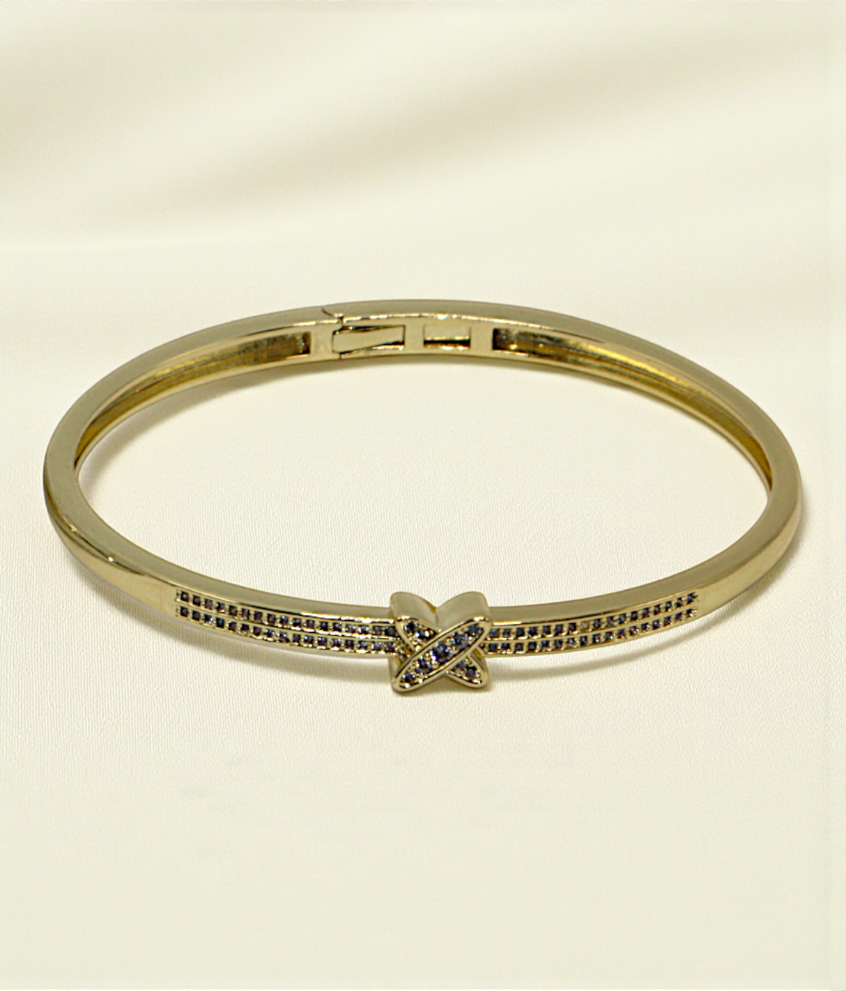 bracelet bangle crystal cross x china