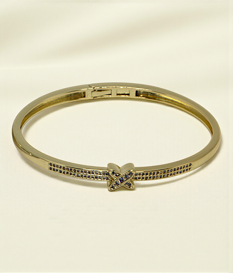 bracelet bangle crystal cross x china