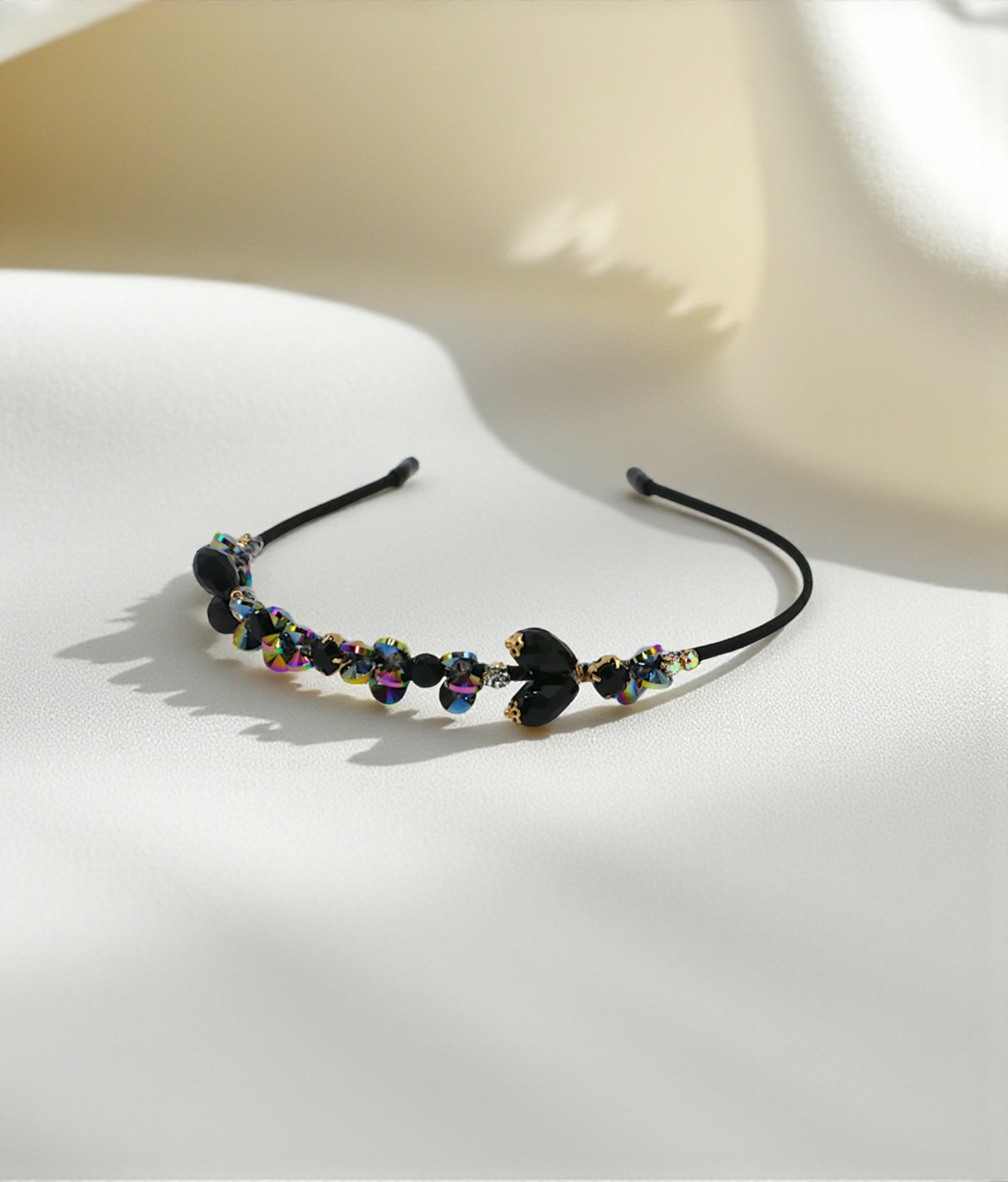 hair band handmade crystal pearls and beads china