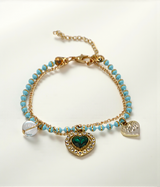 ladies luxury pendants pearl bracelet china