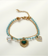 ladies luxury pendants pearl bracelet china