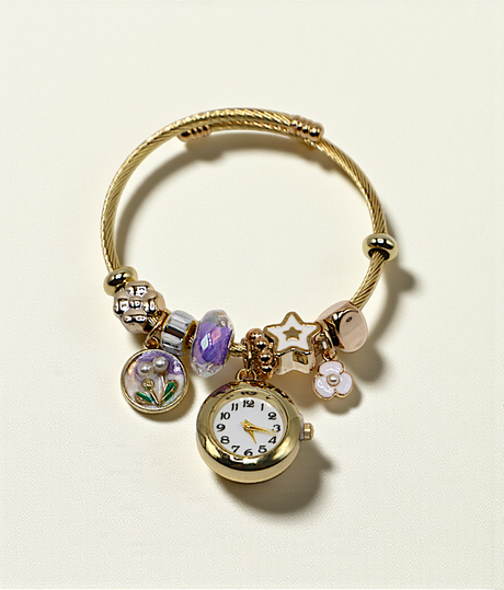 bracelet with watch gold plated china