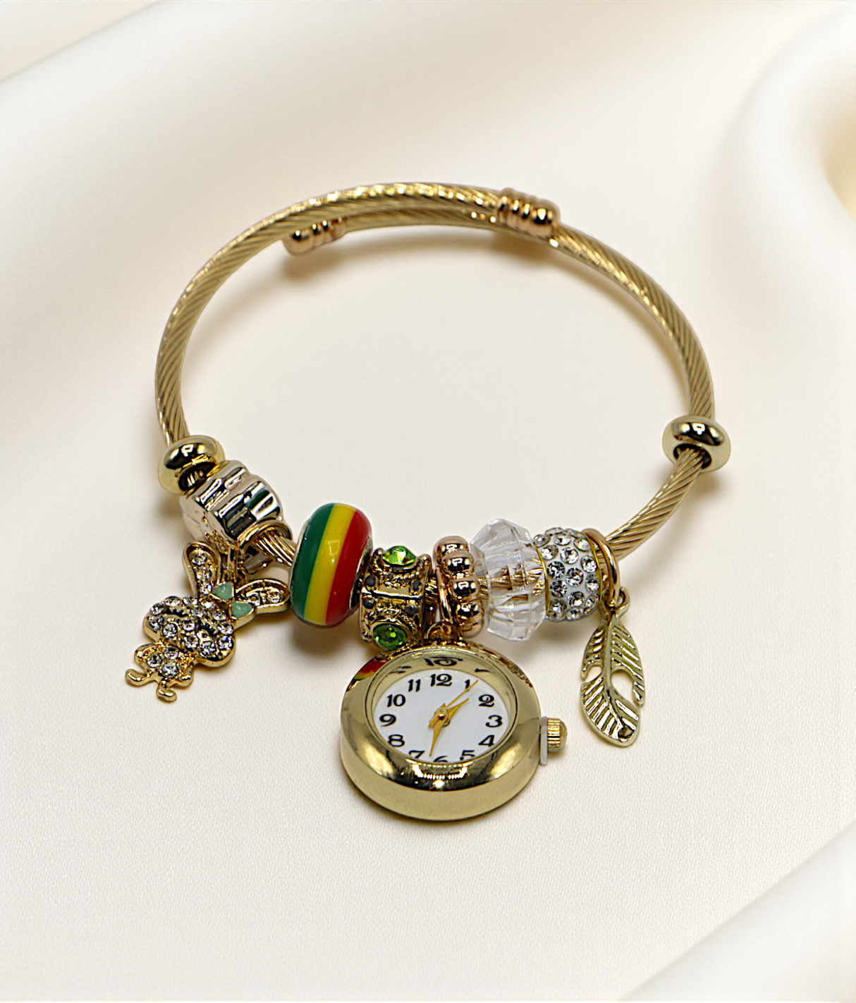 bracelet with watch gold plated china