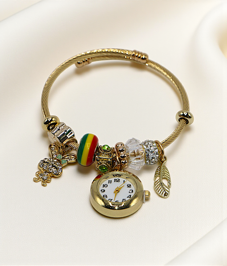 bracelet with watch gold plated china