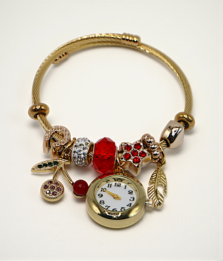 bracelet with watch gold plated china