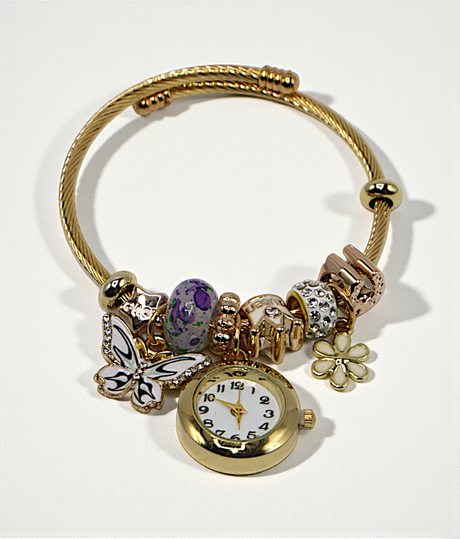 bracelet with watch gold plated china