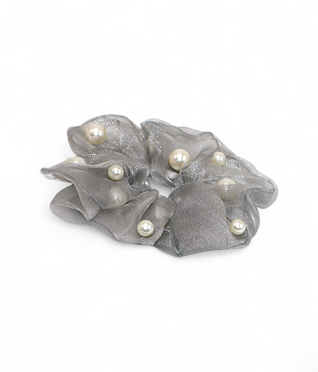 scrunchies mix color with pearls china