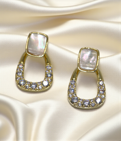 ear ring matel untique diamond stone china