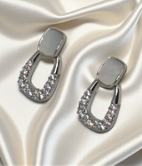ear ring matel untique diamond stone china