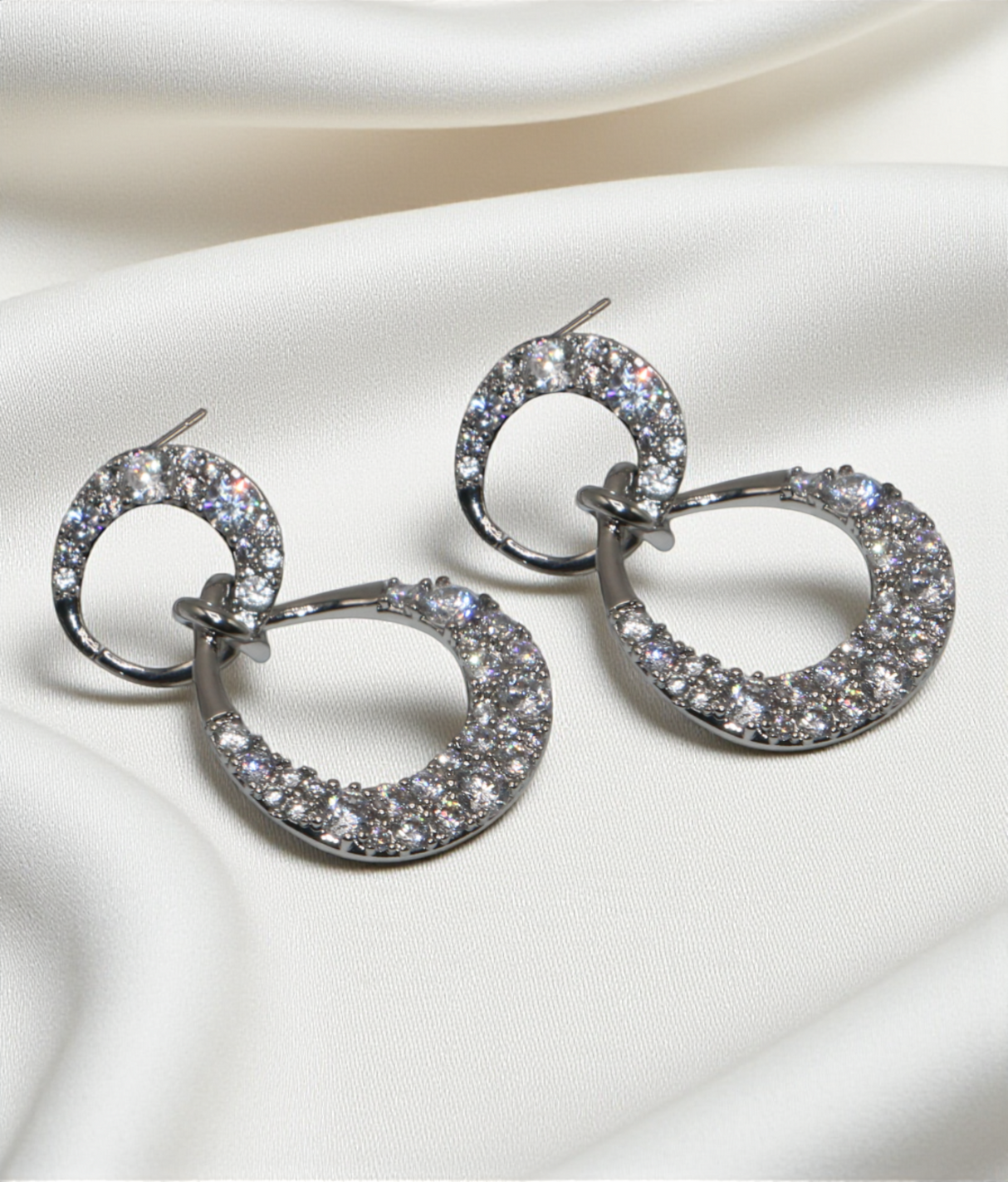 ear ring fancy diamond stone stud china